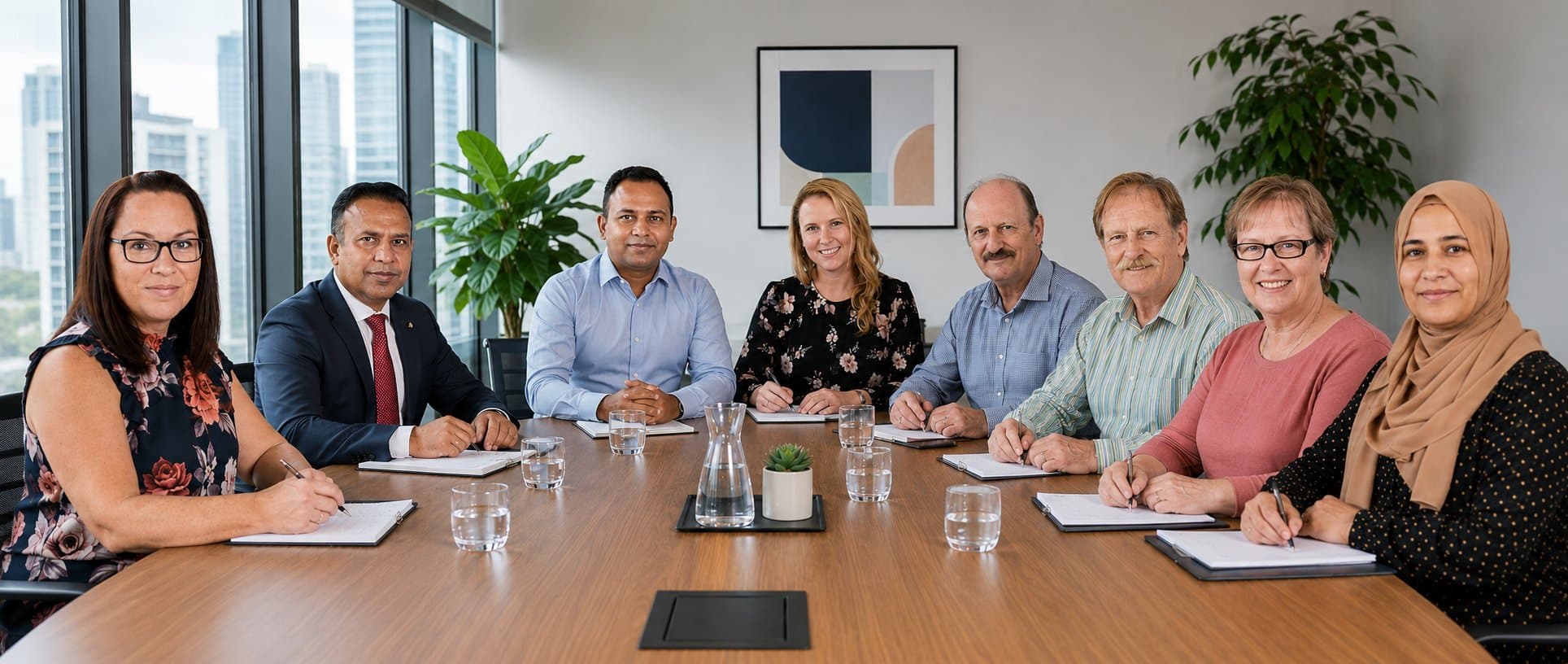 The Bachmann Robinson team